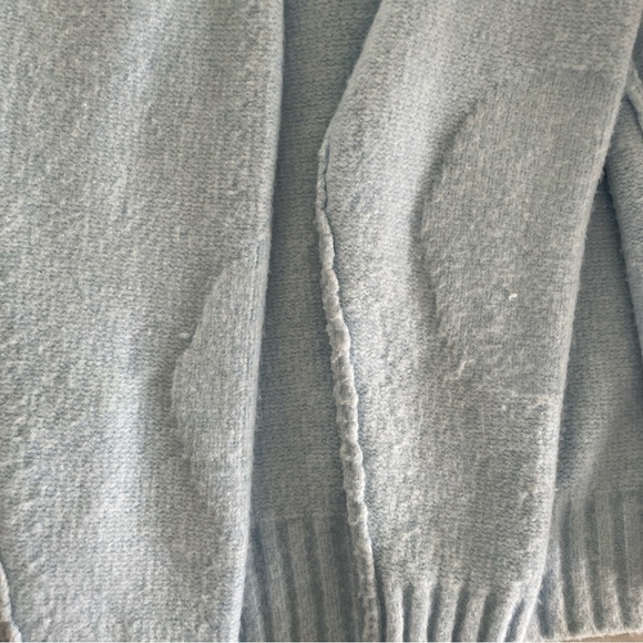 We the Free/Free People Light Blue Pullover Oversized Sweater Xsmall Butter Soft - Picture 10 of 10